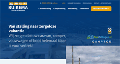 Desktop Screenshot of caravanstallingbuikema.nl